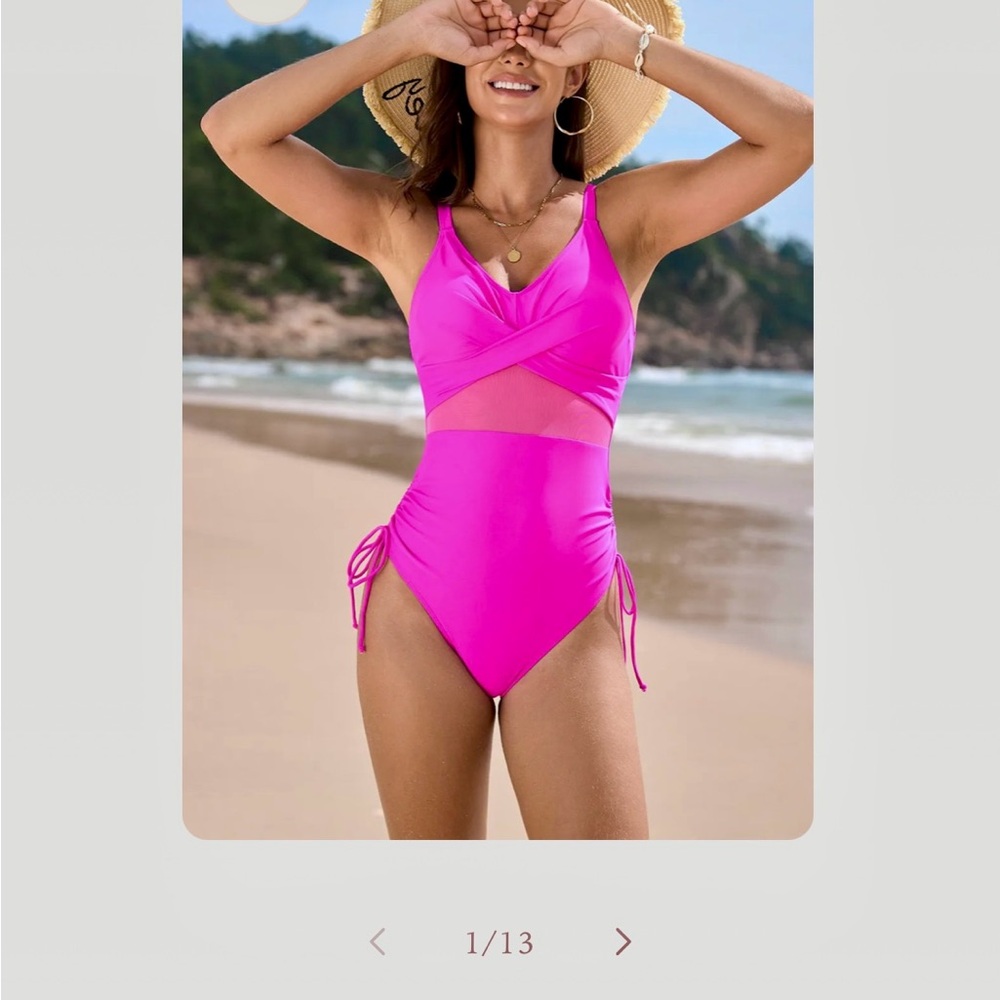 Vibrant Pink Women’s Swimwear